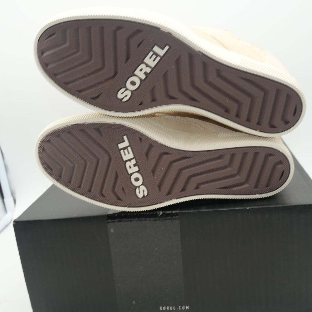 NEW Sorel Women's 8.5 Out N About Sport Wedge Bootie Chalk/ Sand Beige Tan - Picture 6 of 8